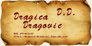Dragica Dragović vizit kartica